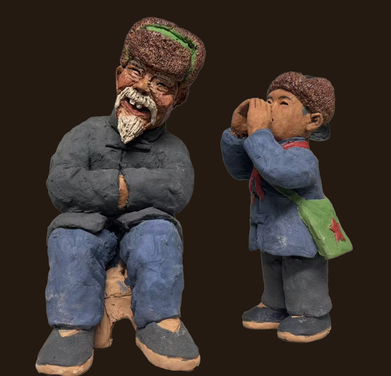 爷孙的“悄悄话”作品封面